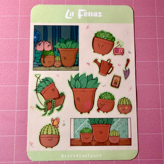 Lil Fellas Sticker Sheet